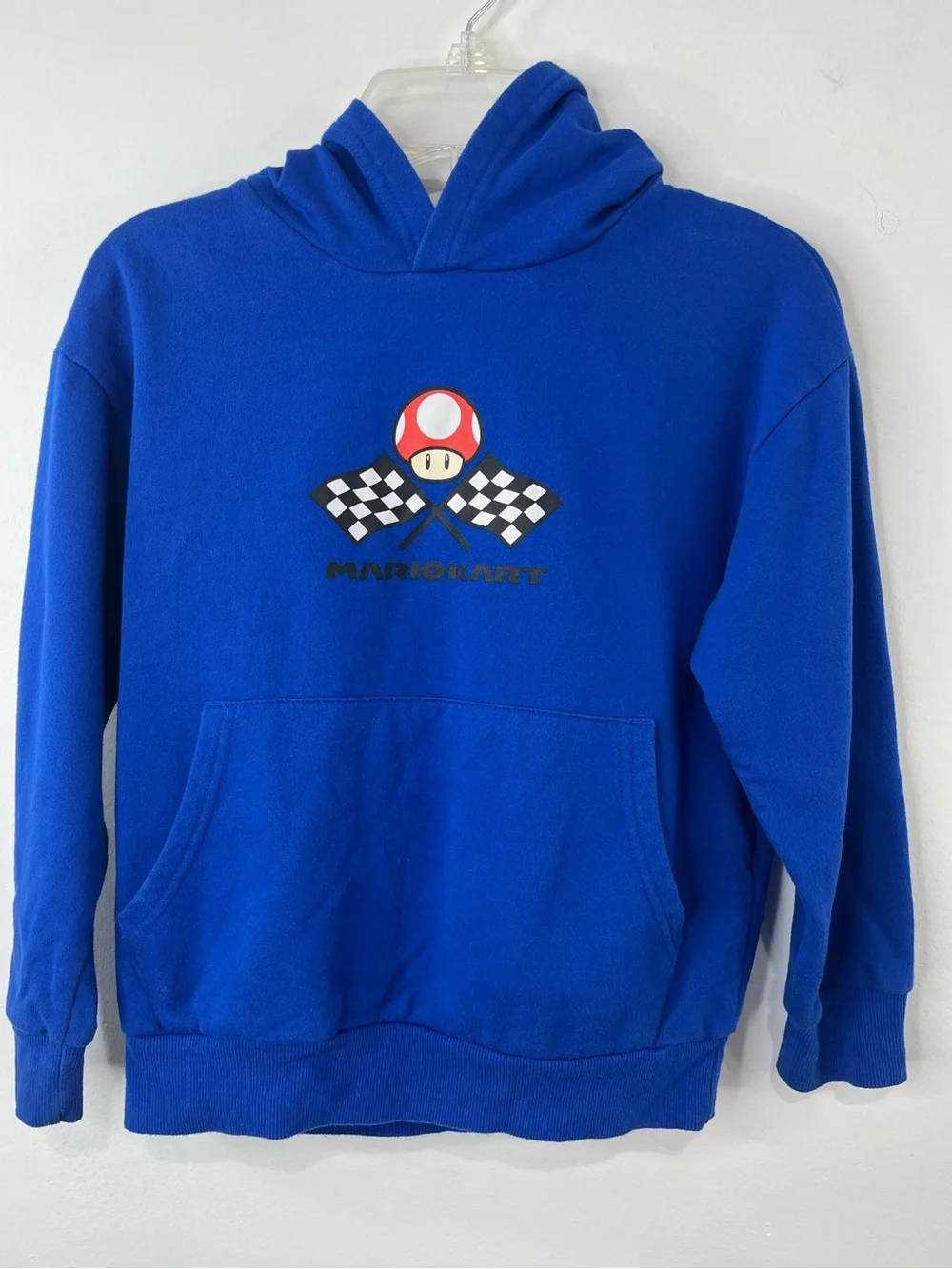 Mario Kart Boys Size 8 Racing Graphic Hoodie